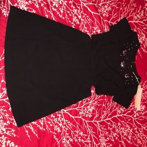 Bombshell black dress